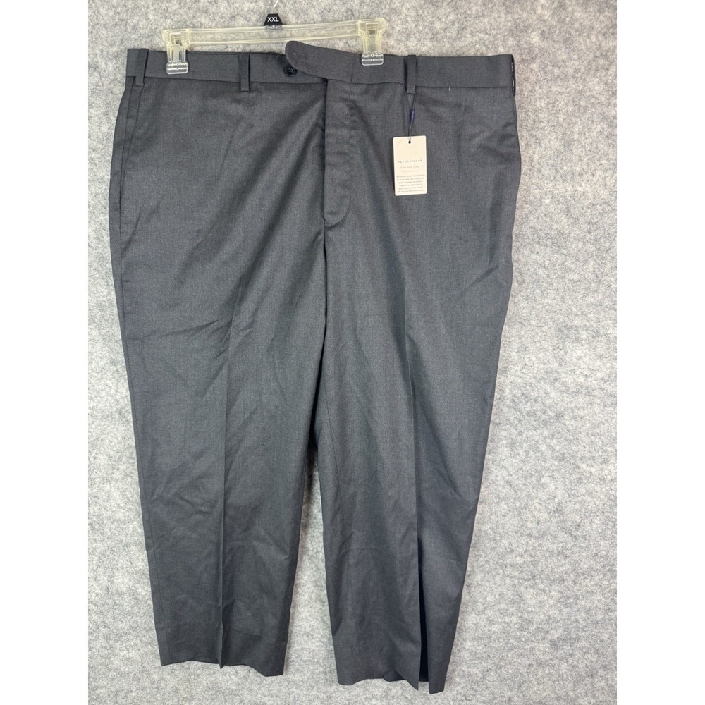 Peter Millar Pants Mens 42 Hawker Stretch Trouser Wool Crown Crafted Gray Golf